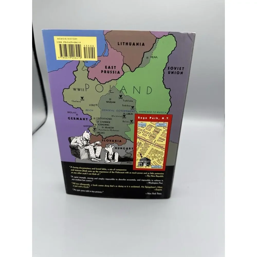 The Complete Maus Hardcover Art Spiegelman Pulitzer Graphic Novel Pantheon